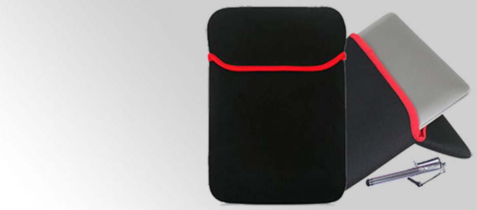 Included Protective Sleeve and Stylus